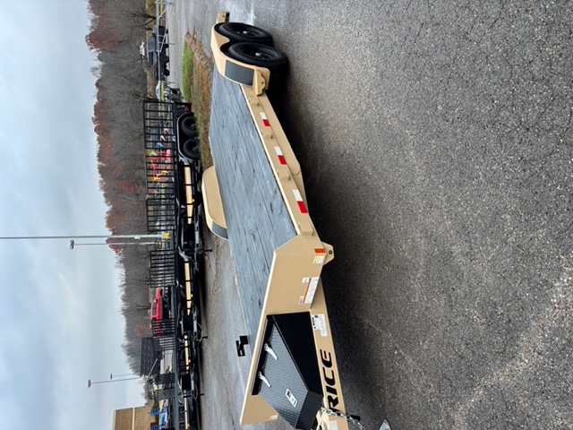 Rice car hauler trailer rental in Madisonville KY - 20 foot open car hauler for vehicle transport