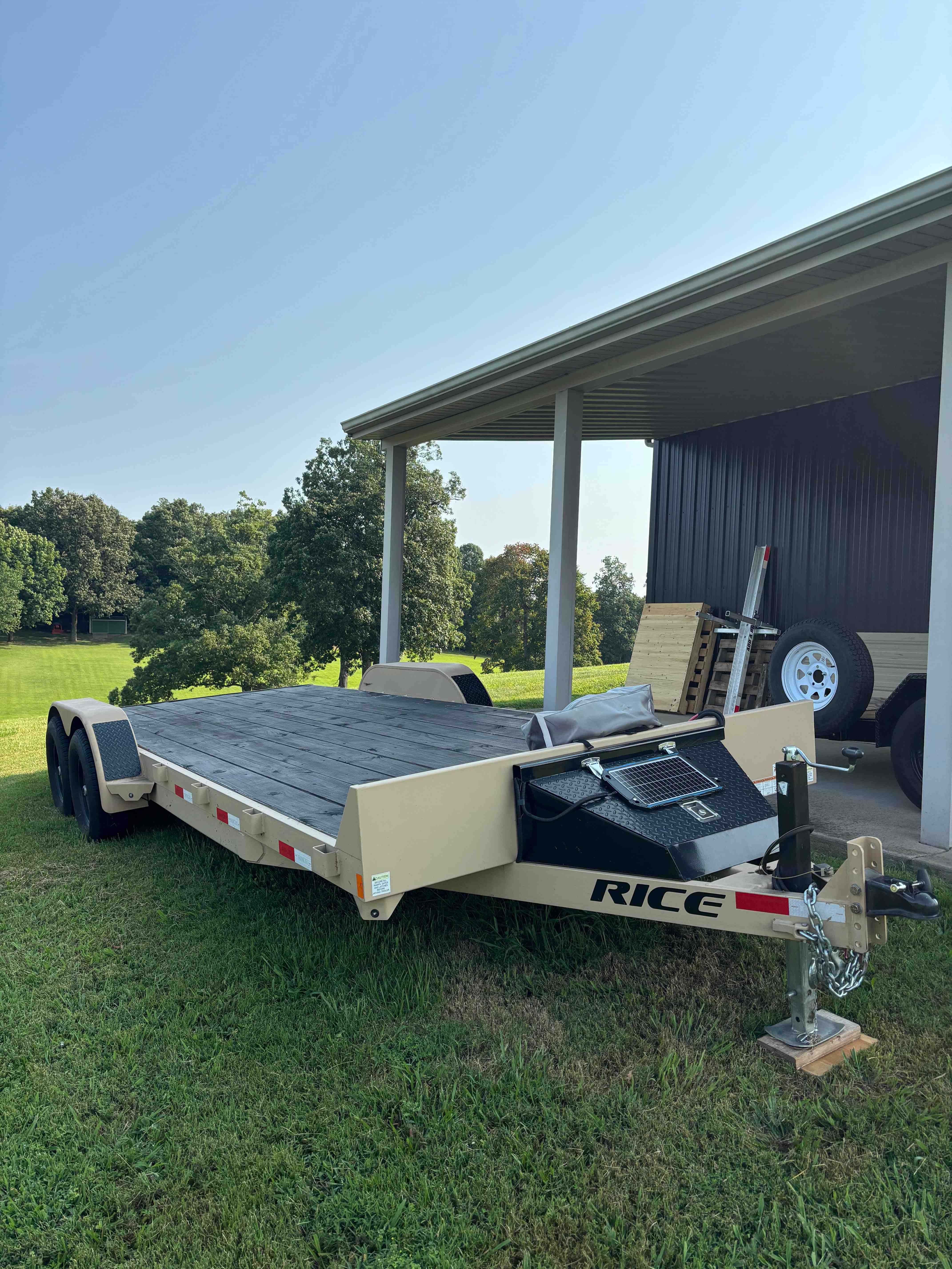 20 ft Rice Open Car Hauler view 3