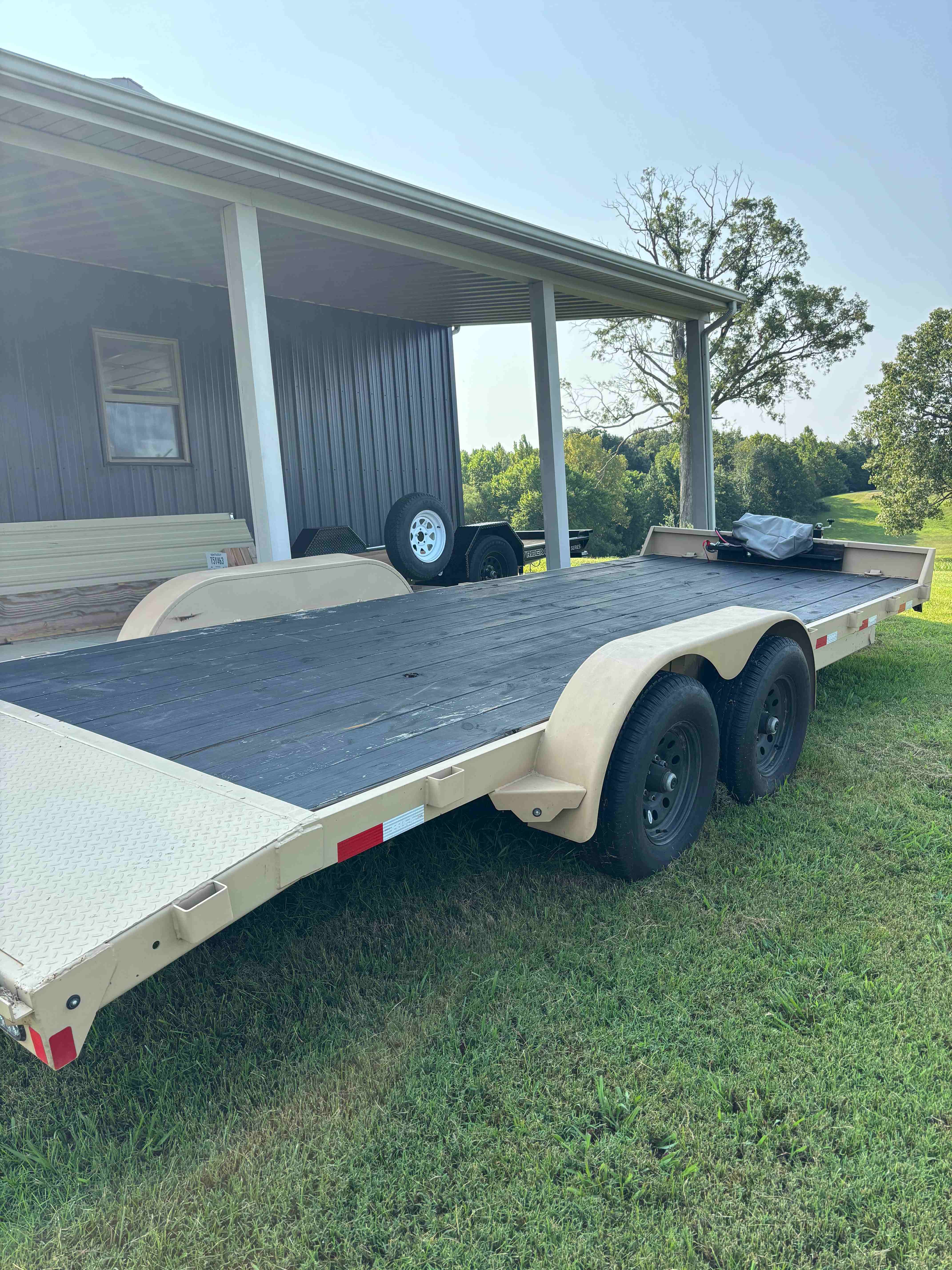 20 ft Rice Open Car Hauler view 2