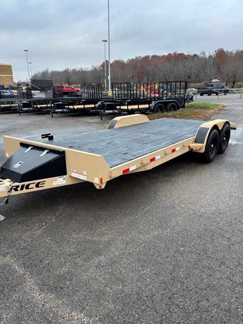 20 ft Rice Open Car Hauler for rent in Madisonville KY - 2025 Rice FMCMR8220 trailer